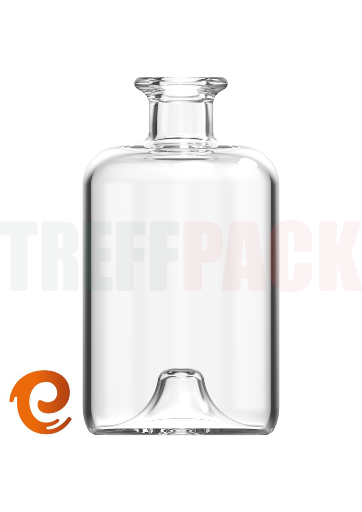 500 ml Glass Spirits Bottle Pharma with Cork Finish