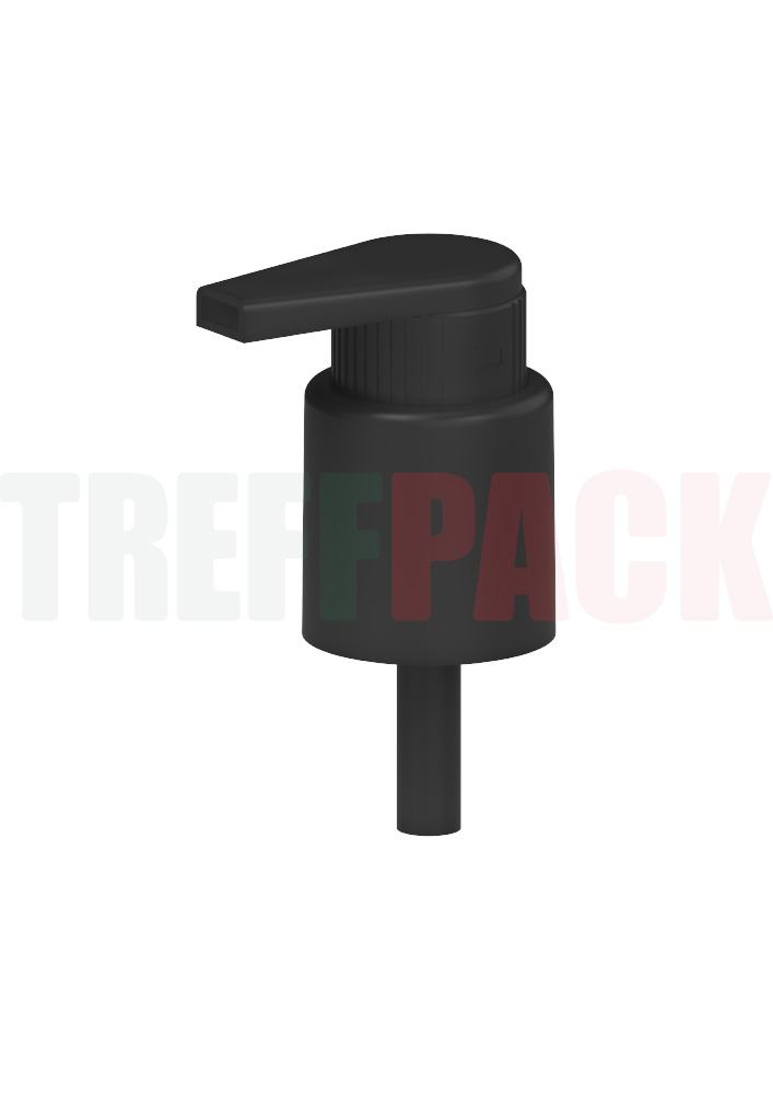 Black Lotion Pump Made of Monomaterial