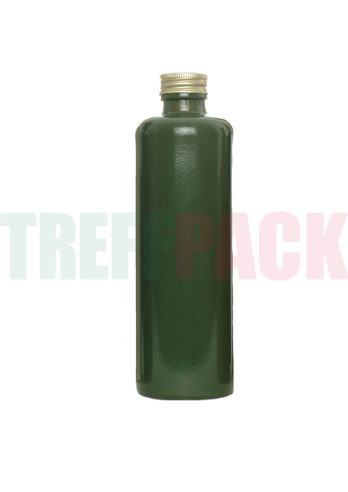 Green 350 ml Stoneware Bottle Standard with Screw Cap Finish