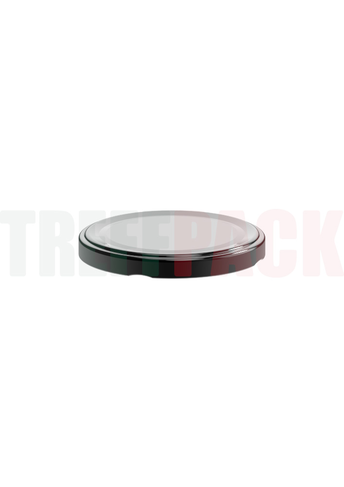 Black Twist-Off 82 TO82 Lid for Jars