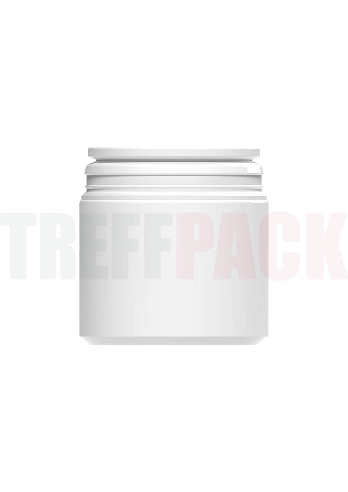 White 150 ml HDPE Wide Mouth Jar Container Duma® Special 65150