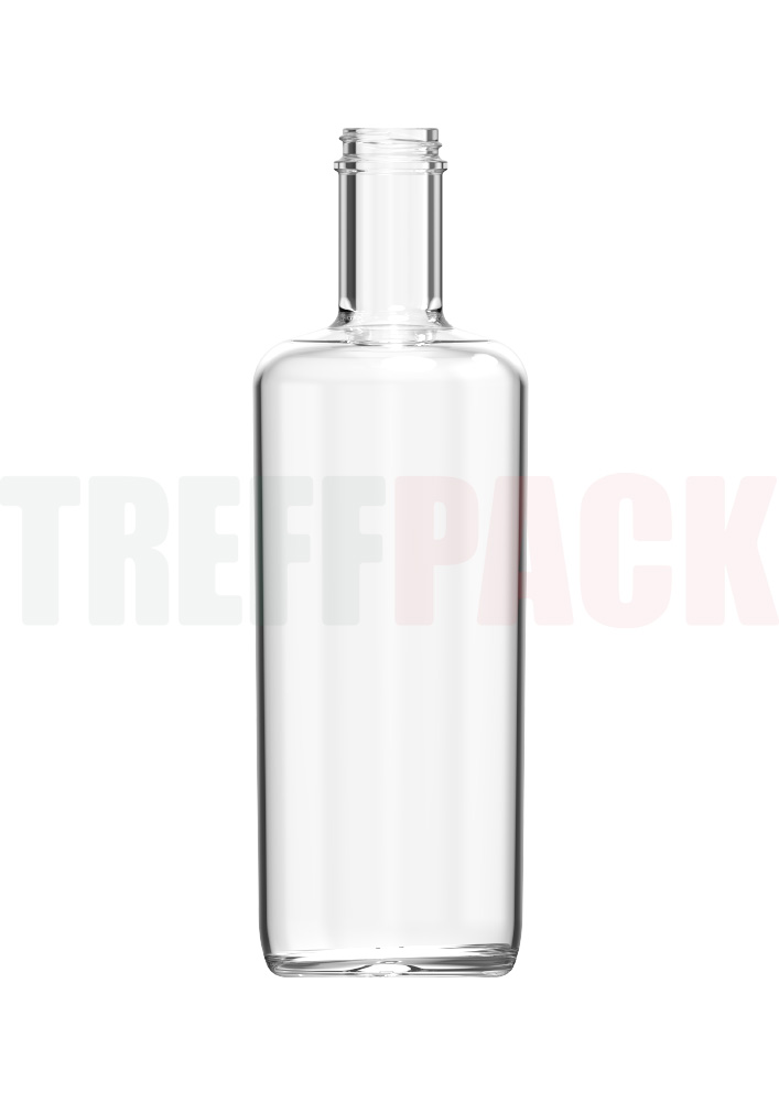 700 ml Glass Spirits Bottle Oxygen with GPI Finish