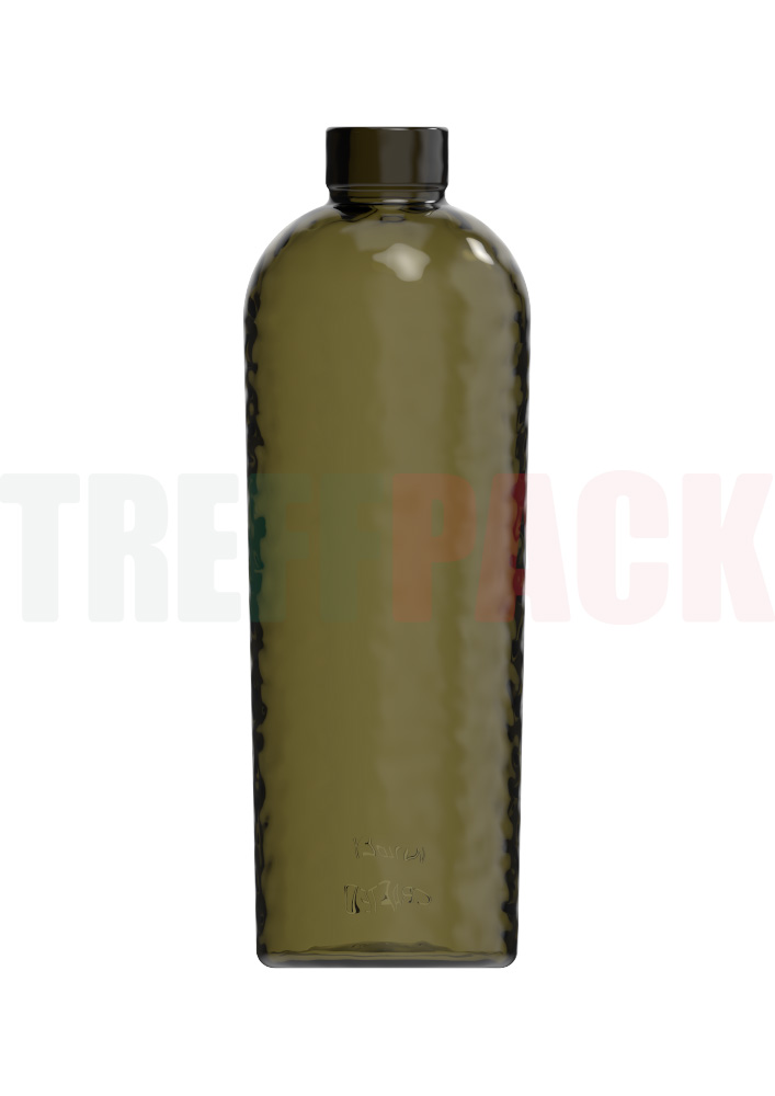 700 ml Glass Spirits Bottle Natural Wildly Crafted with Cork Finish