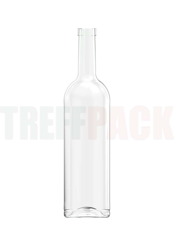 700 ml Glass Spirit Bottle Noble Reflection with Cork Finish