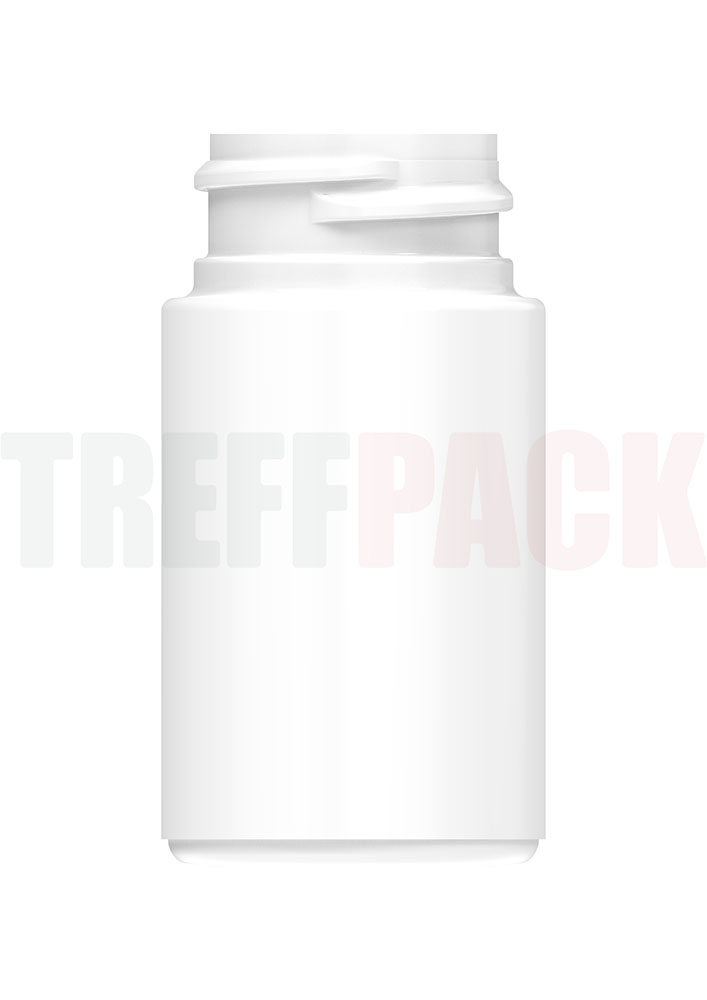 Cylindrical Bottle HDPE for Applicator white 20 ml