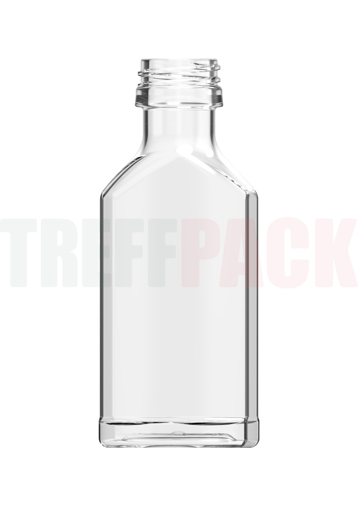 Oval Bottle PET 20 ml, clear