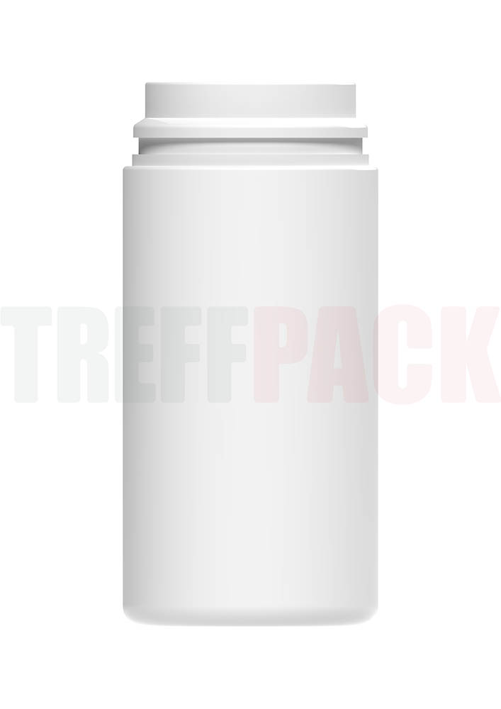 Weiße Kunststoffdose 125 ml rund Dudek™ 12545