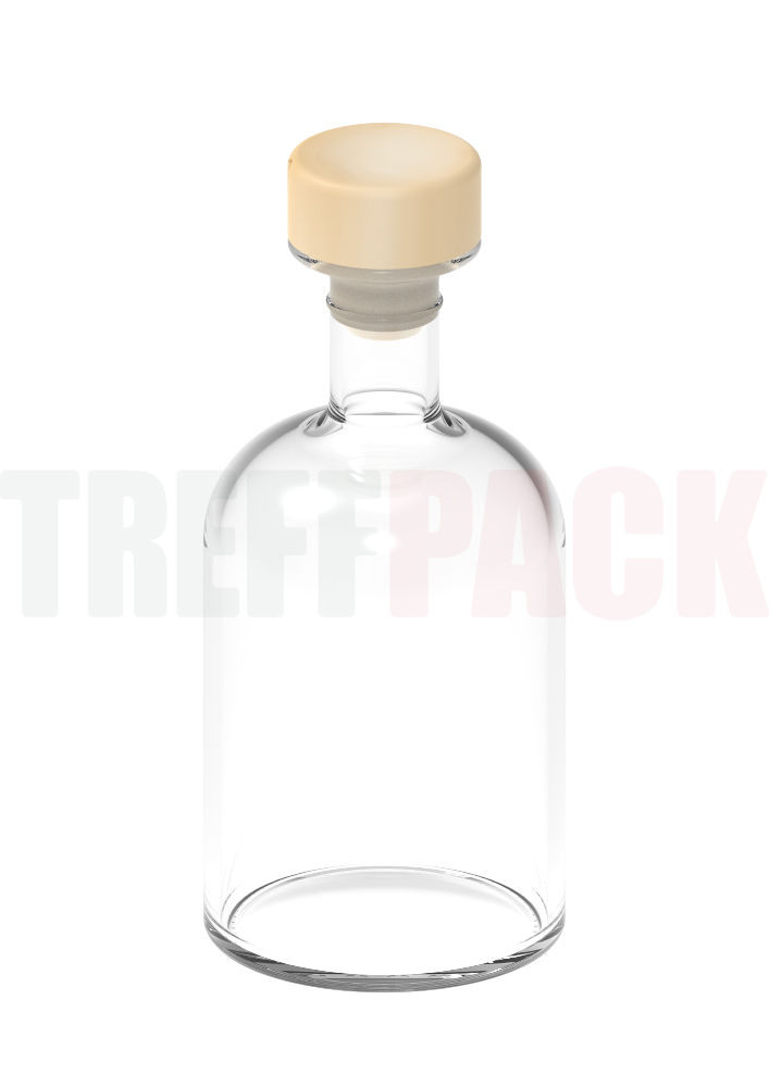 Glasflasche 40 ml Tortuga mit Griffkorken