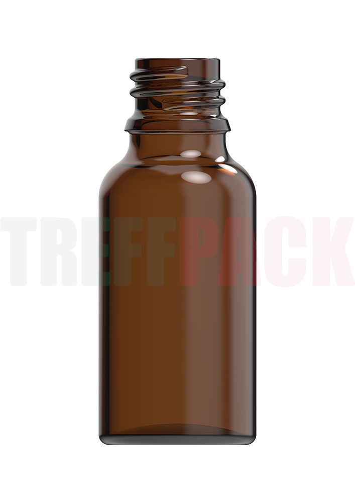 Tropfflasche 20 ml Braunglas DIN 18