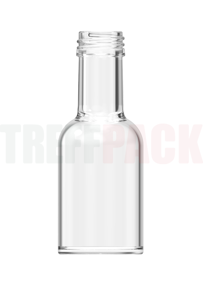 Glasflasche 100 ml mit MCA Schraubverschluss