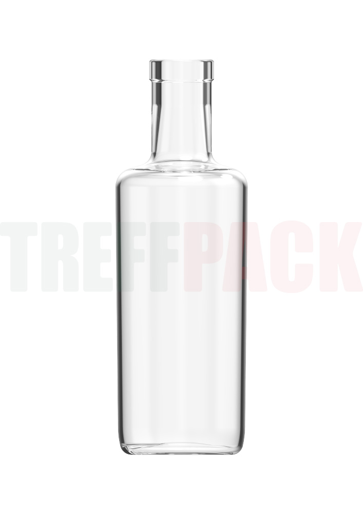 Glasflasche 200 ml Oxygen Kork