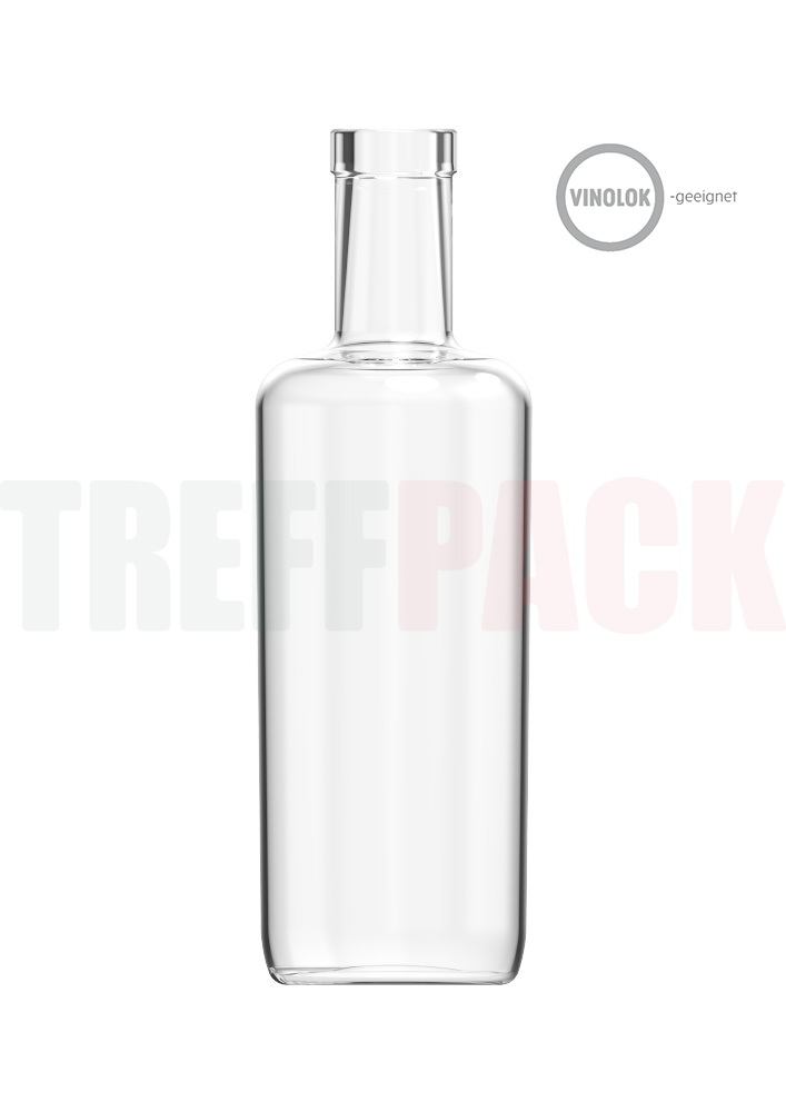 Glasflasche 500 ml Oxygen mit Korkmündung