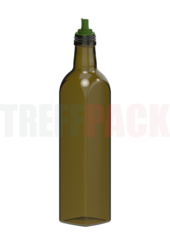 Ölflasche Marasca 500 ml mit PP 31,5 Ölausgießer
