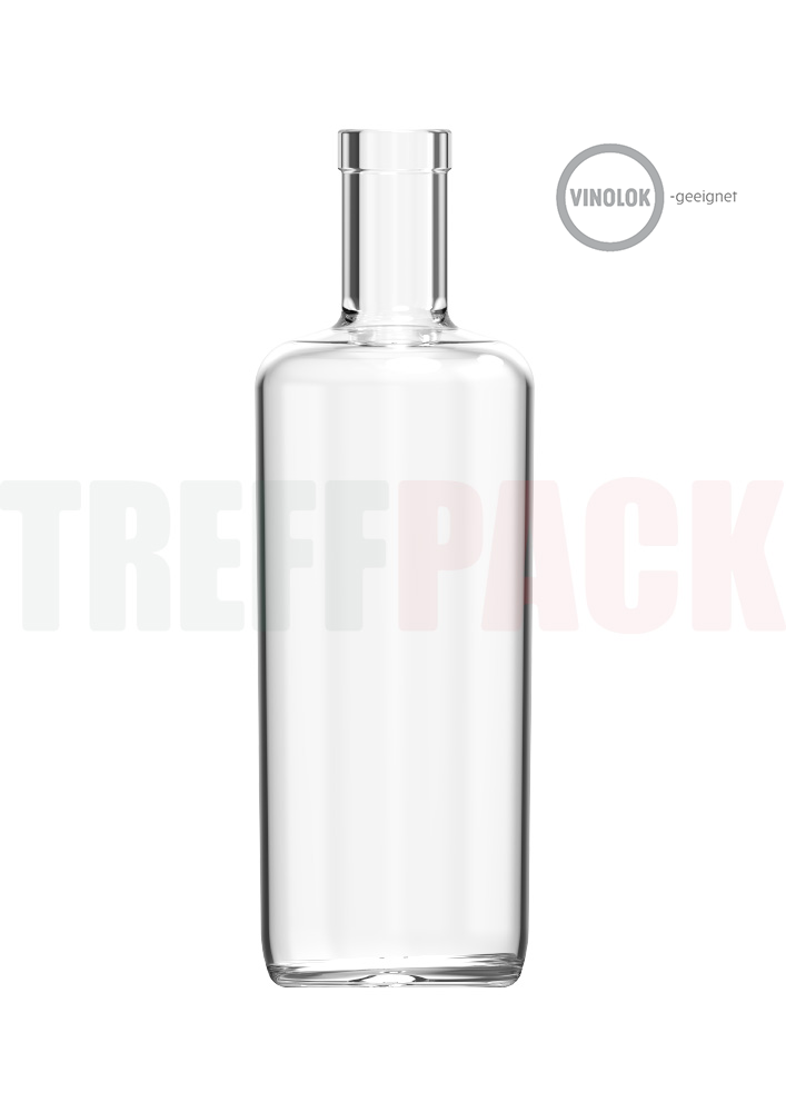 Glasflasche 700 ml Oxygen mit Korkmündung