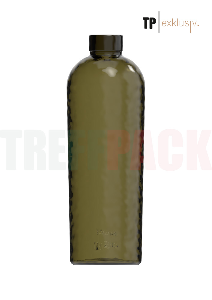 Glasflasche 700 ml Natural Wildly Crafted mit Korkmündung