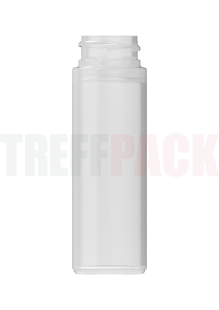 Zylindrische Flasche HDPE für Applikator transparent 40 ml