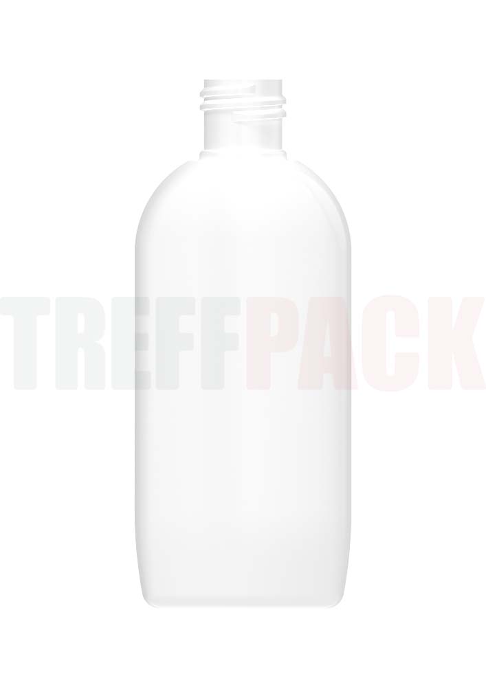Weiße PET Ovalflasche 100 ml