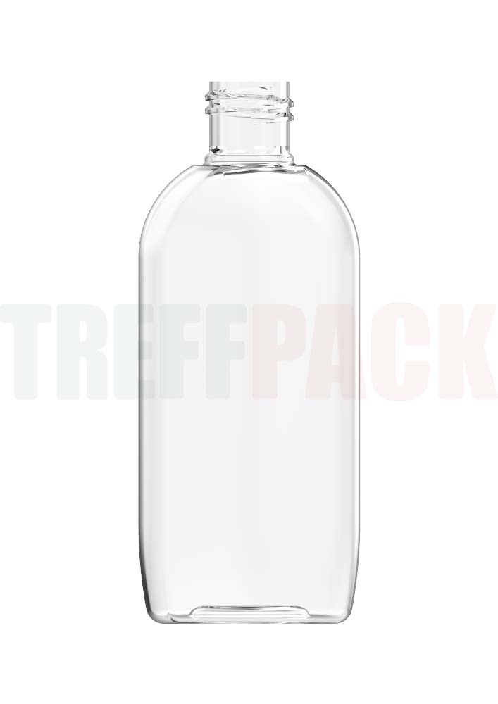 PET Ovalflasche 100 ml klar