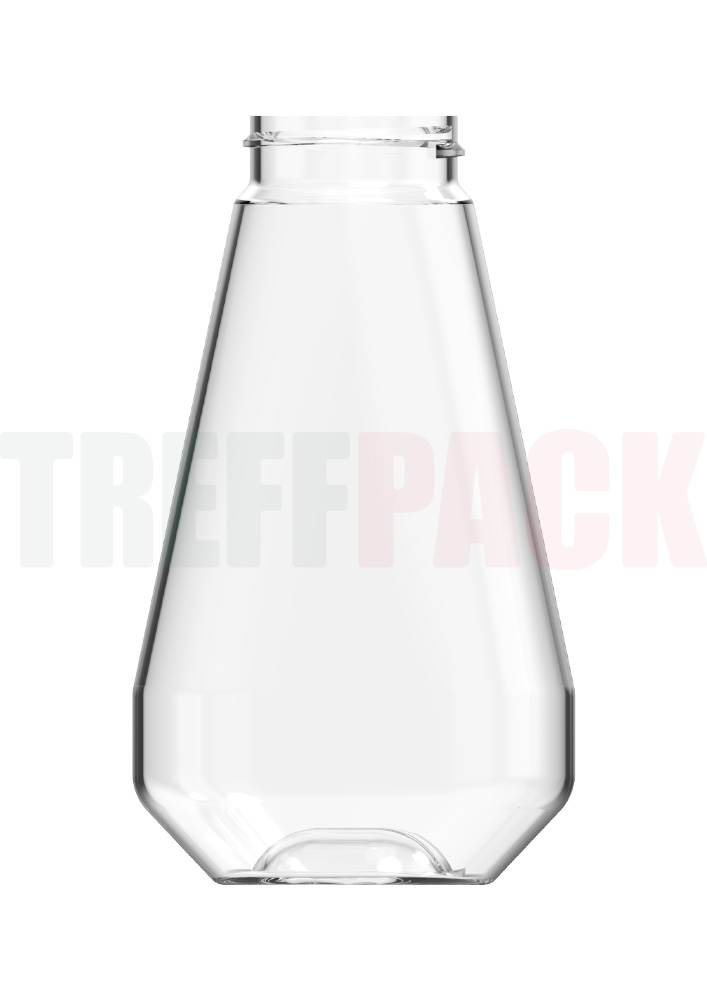 PET Flasche 250 ml Squeeze klar