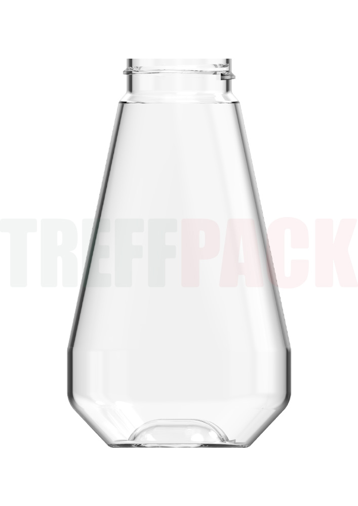 Klare PET Flasche Squeeze 250 ml