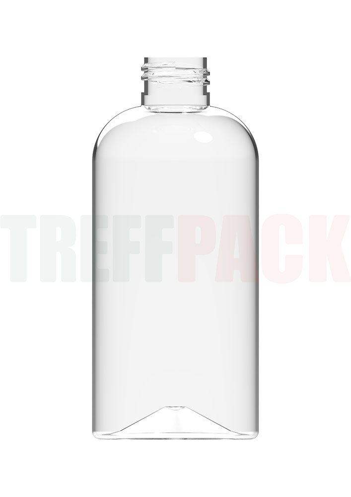 Klare PET Flasche Boston Round 250 ml