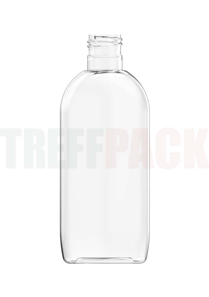 Klare PET Ovalflasche 200 ml 