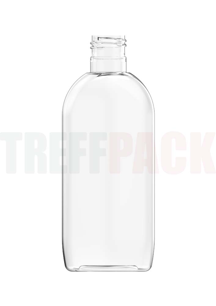 PET Ovalflasche 200 ml klar