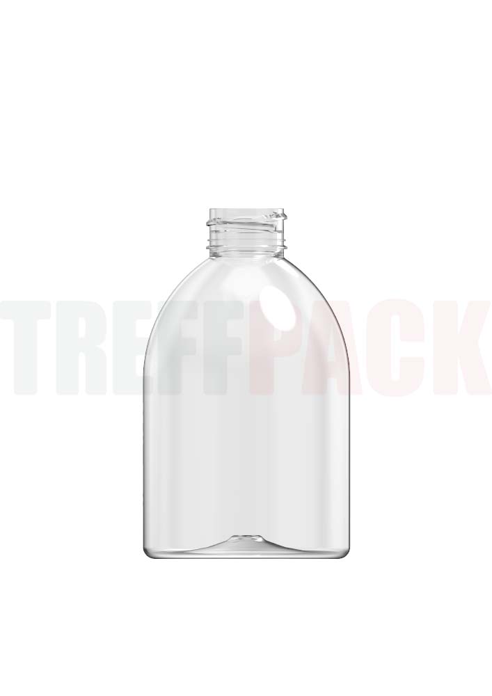 Klare PET Rundflasche 300 ml