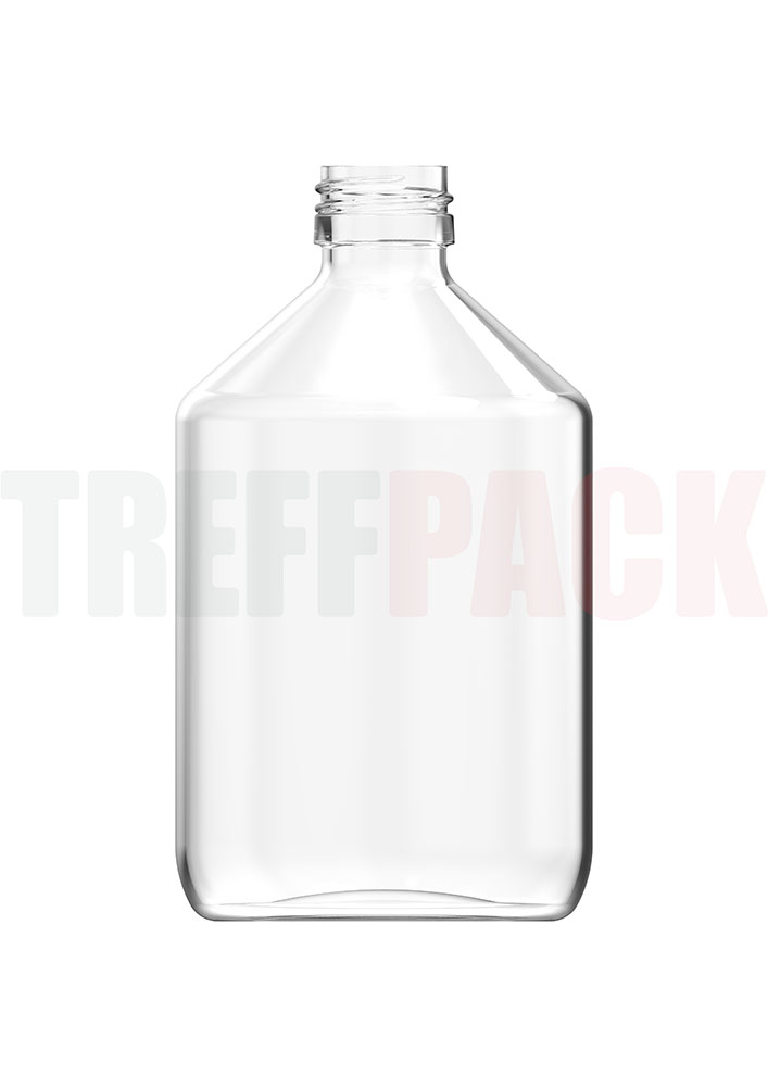 PET Rundflasche 500 ml Veral klar