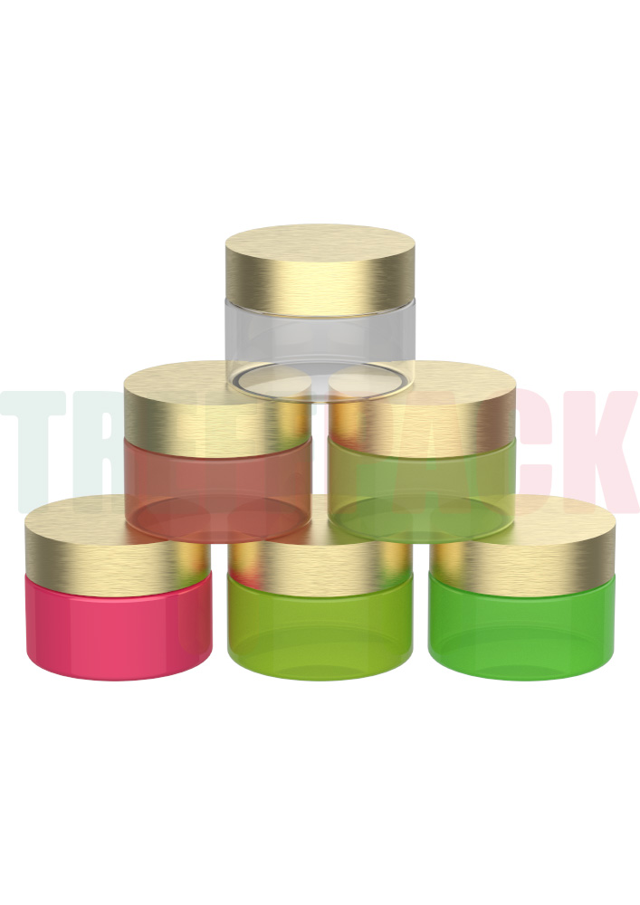 Runder 250 ml PET-Tiegel