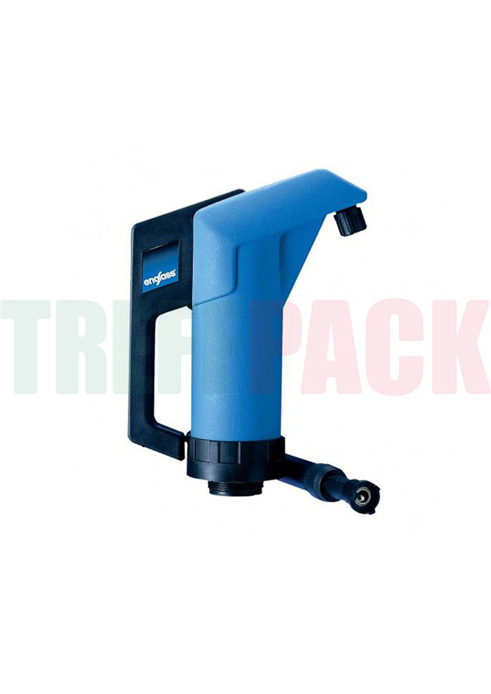 Handpumpe TP300 für Fässer / Fasspumpe - 300 ml/Hub Blaue Handpumpe TP300 für Fässer / Fasspumpe