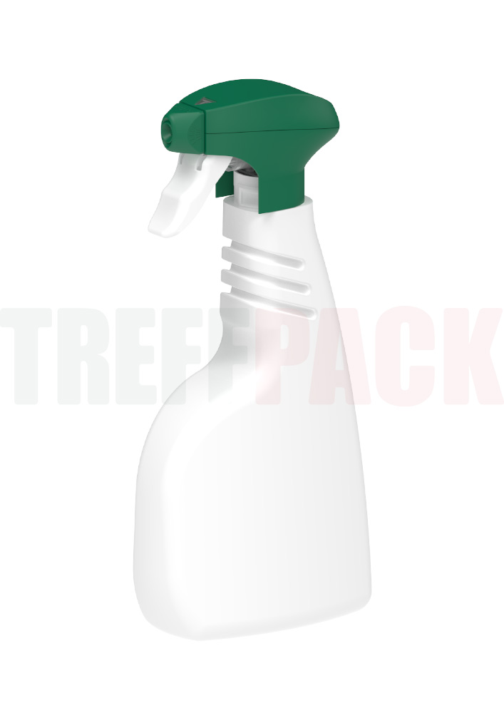 HDPE Sprühflasche 250 ml OpUs weiß mit Snap-On