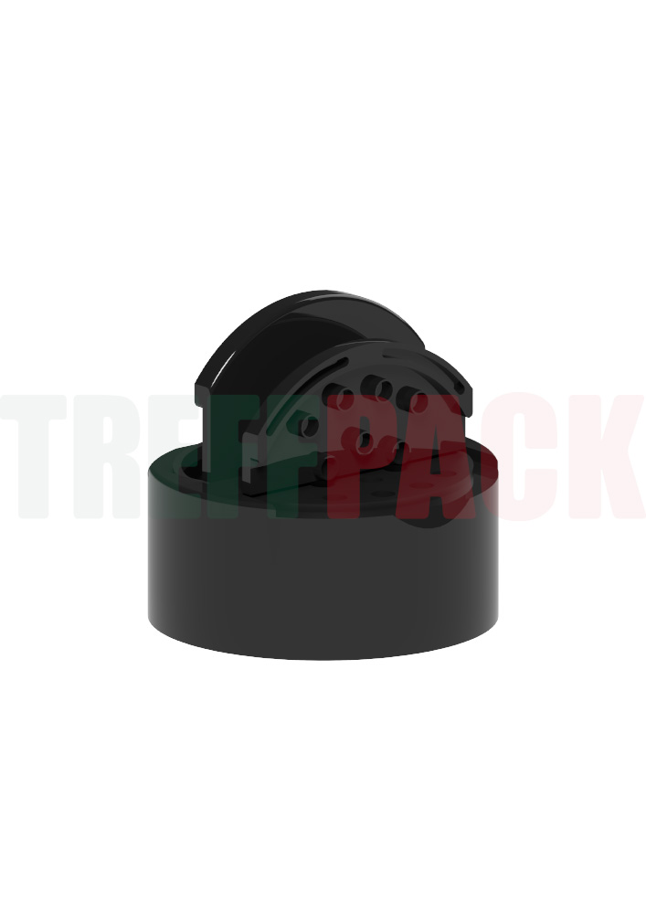 PP Schraubverschluss schwarz 38 mm