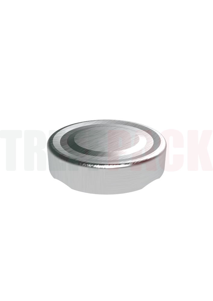 Verschluss Twist-Off Deep 58 silber